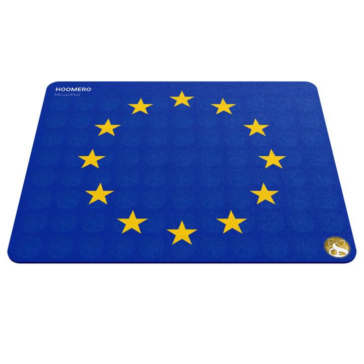 ماوس پد هومرو مدل A3448 طرح پرچم قاره اروپا Hoomero European continental flag A3448 Mousepad